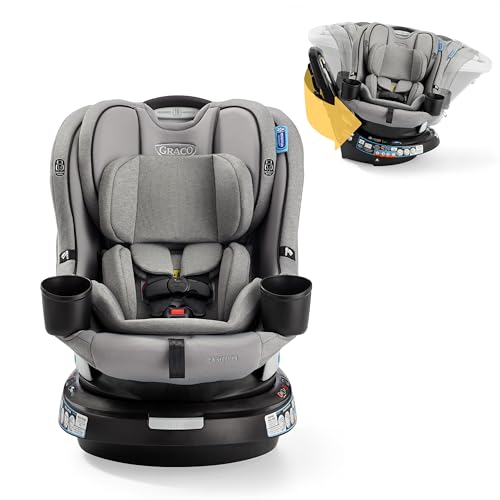Graco EasyTurn 360 2-in-1 Rotating Convertible Car Seat, Solae