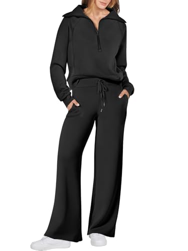 ANRABESS Women 2 Piece Set Sweatsuits Lounge Fall Outfits