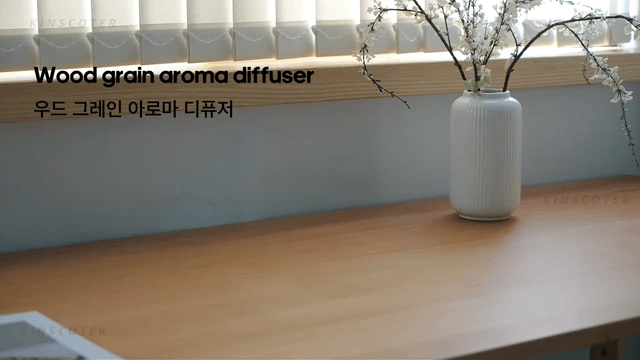 Wood Grain USB Aromatherapy Diffuser & Air Purifier