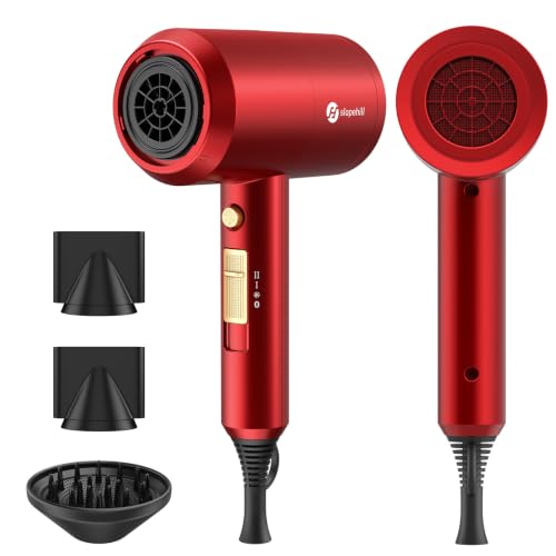 Slopehill Professional Ionic Hair Dryer, Powerful 1800W Fast Drying Low Noise