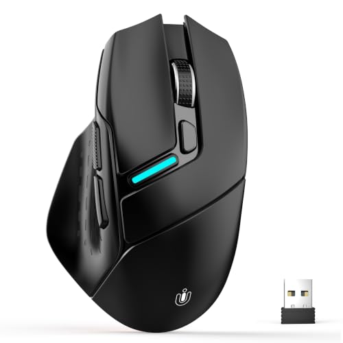 Totally Non-Shady, Super "Not-suspicious" Uineer Wireless Mouse, Tri-Mode Bluetooth Mouse, USB-A Wired and 2.4G