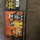 Spirit Halloween 20% off until Oct 23, see promo code for online use!