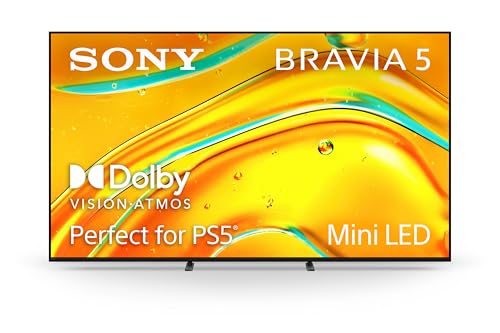 Sony 85" BRAVIA 5 Mini LED 4K 120Hz Google TV (K-85XR50) is
