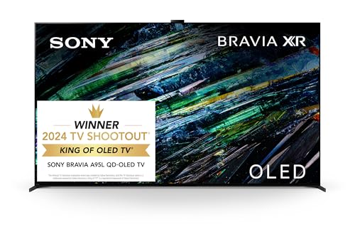 Sony QD-OLED 77 inch BRAVIA XR A95L Series 4K Ultra HD TV: