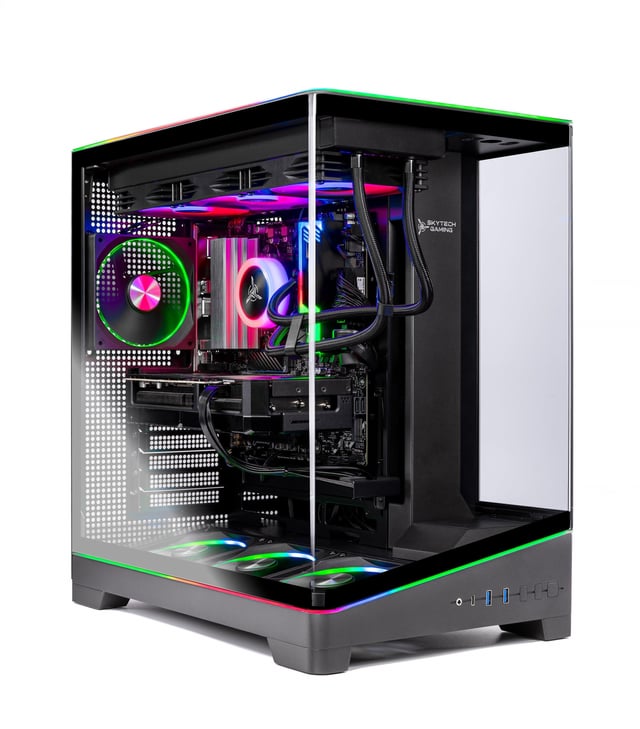 Skytech Gaming Harpy Gaming PC: Ryzen 7 7800X3D, RTX 5070, 32GB DDR5 6000, 1TB SSD, 850W PSU with 21% off