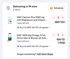 Buy any two GNC supplements on Zepto : Either one will get free or you will get 70% off : Not valid on protein