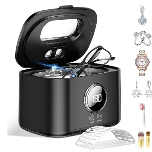 Amazon.com: Ultrasonic Jewelry Cleaner 47kHz 20 oz Large Capacity