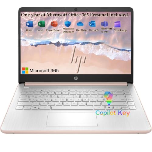 HP 2026 Everyday Laptop, Intel CPU, 128GB Storage, Copilot AI, Office 365