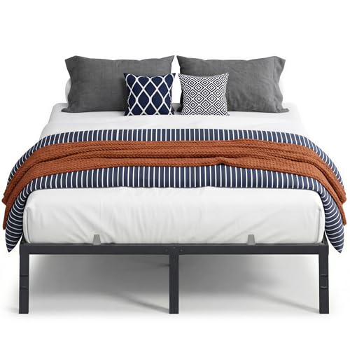 VASAGLE Queen Metal Bed Frame 14 Inches Tall, 1100 lb Weight Capacity