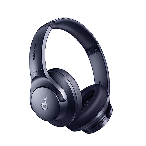 Soundcore by Anker Q20i Hybrid Active Noise Cancelling Headphones, Blue