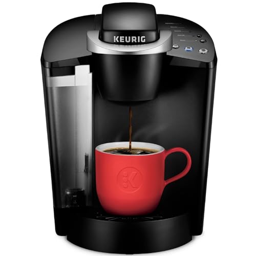 Keurig K-Classic Single Serve K-Cup Pod Coffee Maker, with 3 Brew Sizes,