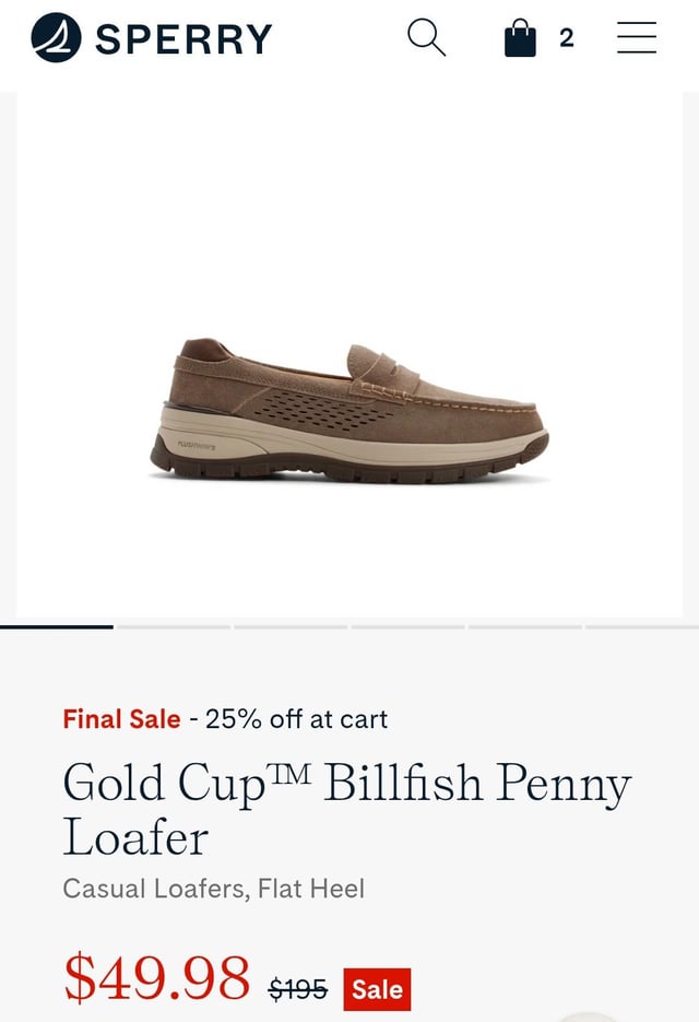 Sperry Gold Cup™ Billfish Penny Loafer