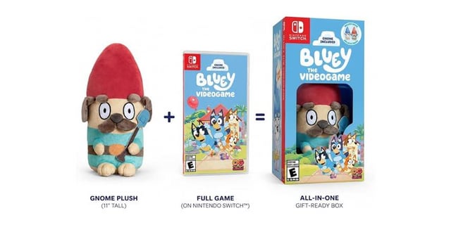 Bluey The Video Game - Gnome Plush Bundle Amazon Exclusive