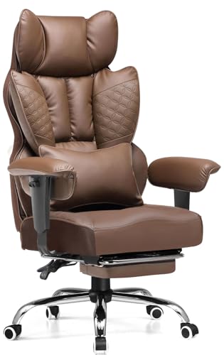 GTPLAYER Big and Tall Gaming Chair 400lbs Heavy Duty Office Chair with