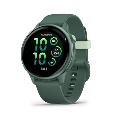 Garmin vívoactive® 6, Health & Fitness GPS Smartwatch, 42mm, Jasper Green