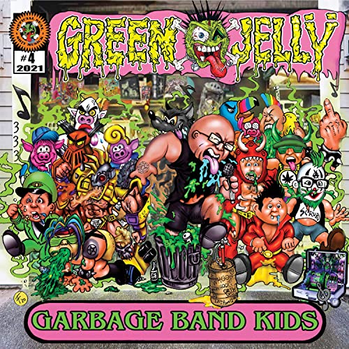 Green Jelly - Garbage Band Kids (Green/Pink Deluxe LP)