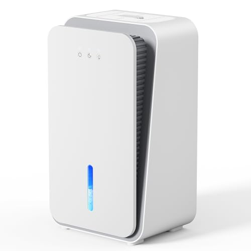 Dehumidifier, 1000 sq.ft Dehumidifier for Home with Auto Shut Off, Dehumidifier