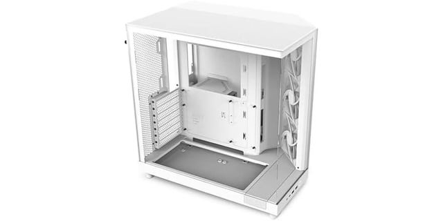 Nzxt H6 Flow Cc-h61fw-01 Compact Case X White