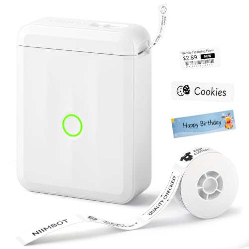 Amazon.com: NIIMBOT D110 Bluetooth Label Maker Machine