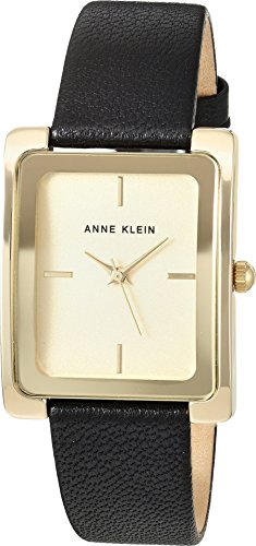Anne Klein Women's Leather Strap Watch