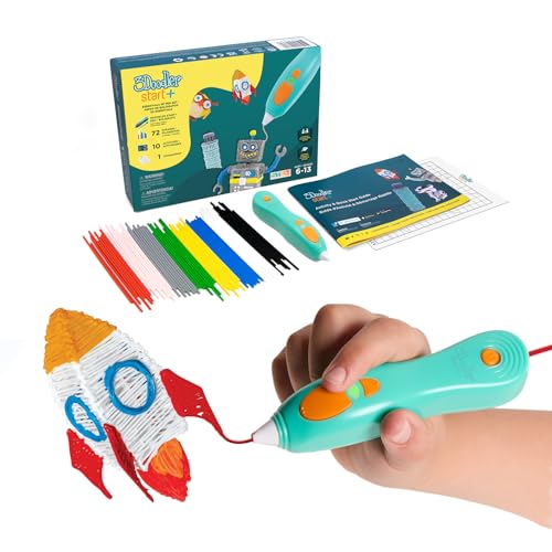 3Doodler Start+ Essentials 3D Pen Set for Kids, Easy to Use, Learn