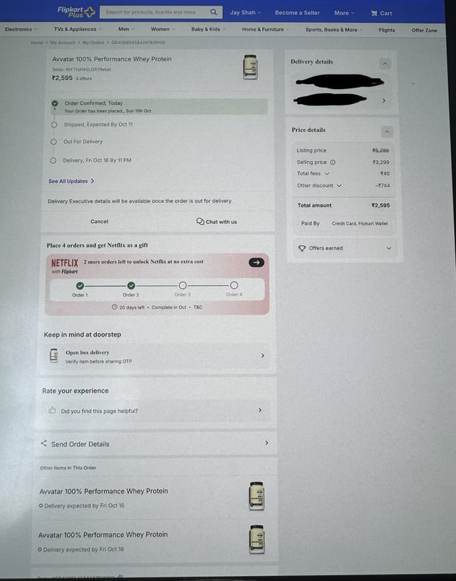 Grabbed this avvatar deal from flipkart sale 1kg*3 for 7780rs