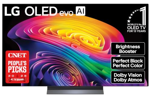 LG 55-Inch Class OLED evo AI 4K C6 Series Smart TV, 2026