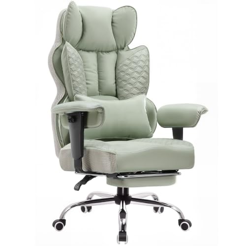 GTPLAYER Big and Tall Gaming Chair 400lbs Heavy Duty Office Chair with