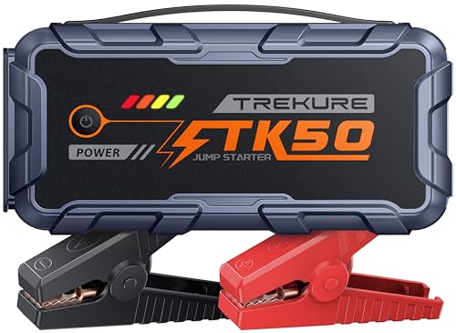 TREKURE Car Battery Jump Starter 8000A 26800mAh, Portable Car Jump Starter for