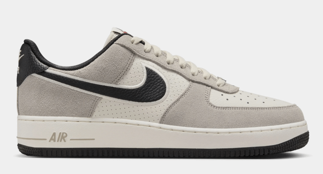 Nike Air Force 1'07 Mens Lifestyle Shoes (Phantom/Black/College Grey/Team Red) ON SALE