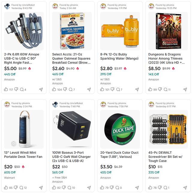 Today's Top Deals
