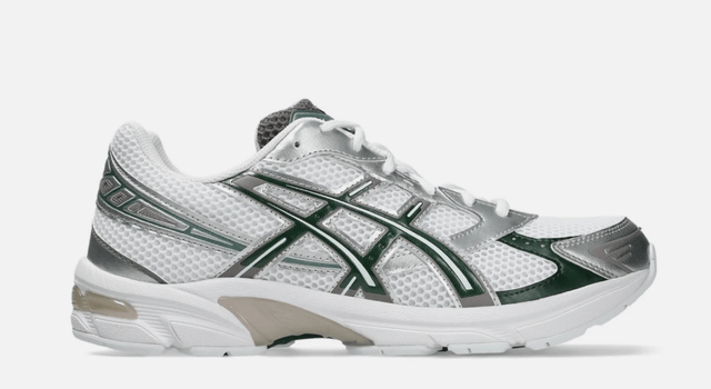 ASICS Gel 1130 Mens Lifestyle Shoe - White/Forest Night ON SALE