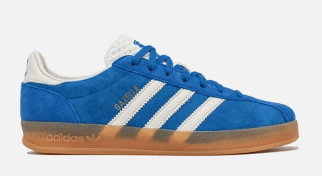 ADIDAS GAZELLE INDOOR PRO BLUE/GUM ON SALE