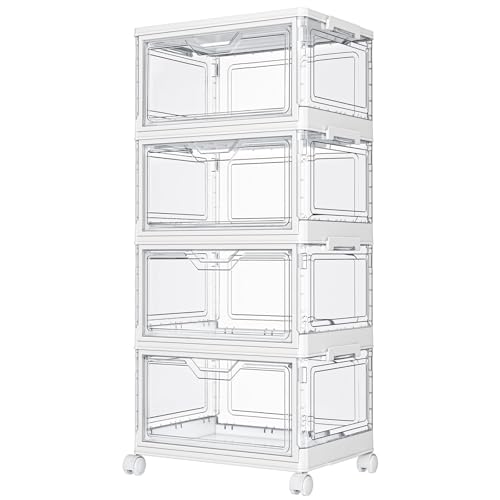 Kmiectse Clear Storage Bins with Lids