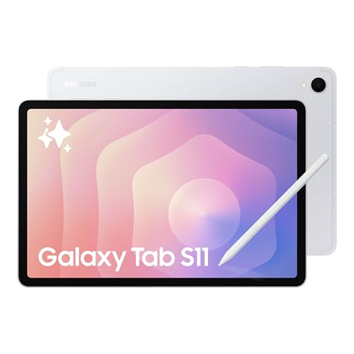 Samsung Galaxy Tab S11 256GB WiFi Android Tablet, Galaxy AI, IP68, Silver