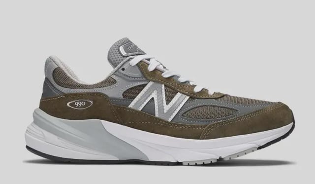New Balance MADE IN USA 990 V6 "OLIVE" ON SALE