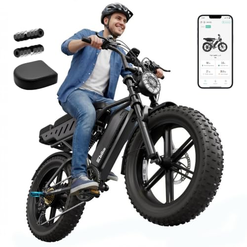 Electric Bike for Adults,48V Removable Battery Retro Ebike,28MPH Top Speed