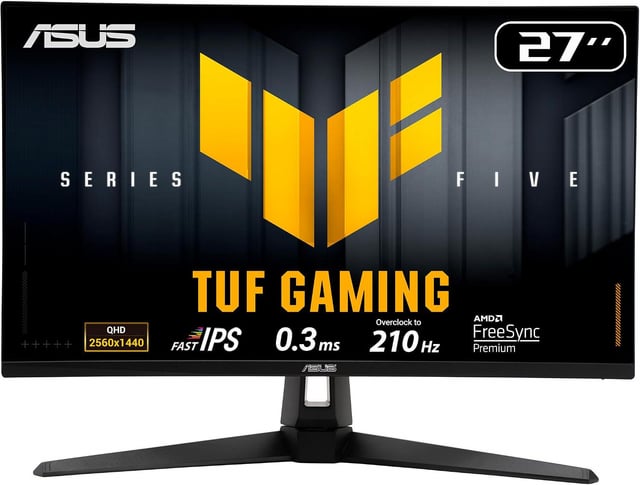 ASUS TUF Gaming VG27AQL5A 27 Inch 1440p 210Hz G-SYNC Gaming Monitor. Now