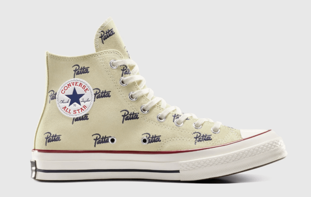 Converse PATTA X CHUCK 70 HI "NATURAL IVY" ON SALE