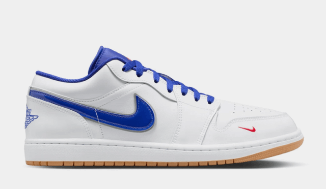 🔥Air Jordan 1 Low SE White/University Red/Old Royal ON SALE