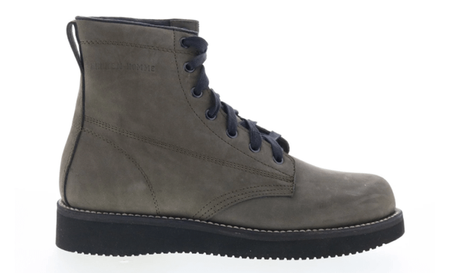 Broken Homme James Boot FB12002 Mens Green Suede Lace Up Casual Dress Boots ON SALE