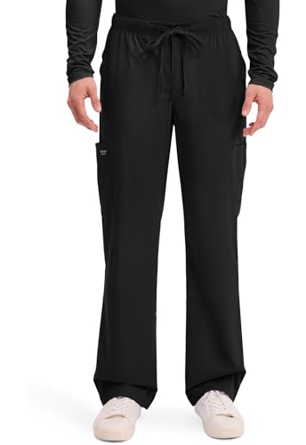 Cherokee WW Professionals Scrubs for Men Tapered Leg Cargo Scrub Pants
