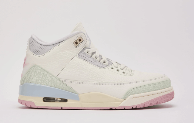 Air Jordan 3 Retro Sail/Jade Aura/White ON SALE