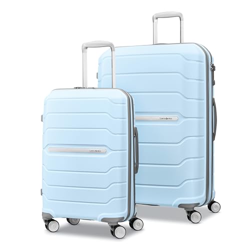 ⚡[LUGGAGE] 50% off - Samsonite Freeform 2-Piece Luggage Set - Carry-On & Large Checked Luggage with Dual Spinner Wheels