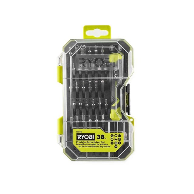 38-Pc RYOBI Precision Screwdriver Set