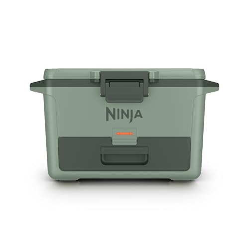 ⚡[OUTDOOR] 20% off - Ninja FrostVault™ 50qt Hard Cooler with Dry Storage Drawer, Spanish Moss