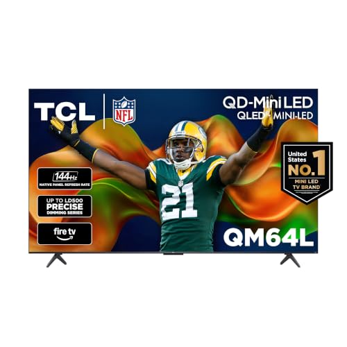 TCL 85 QM64L High Contrast QD-MINI-LED 4K AI Smart Fire TV