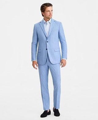 DKNY Men's Modern-Fit 2-Piece Suit