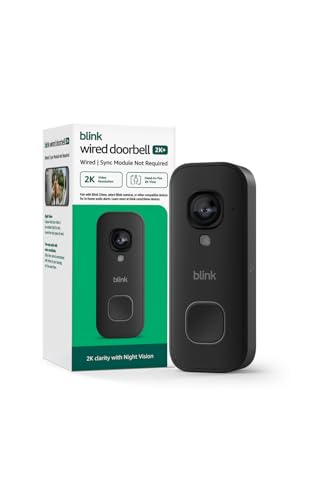 Blink Wired Doorbell 2K+ (newest model)