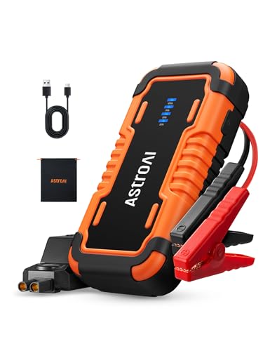 AstroAI P10 12V 5000A Lithium Car Jump Starter Up to 10L Gas